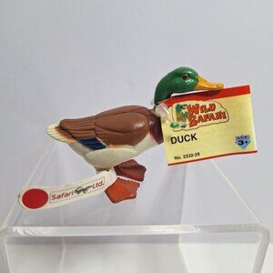 Wild Safari Duck Figure Ltd #2332 Vintage 1998 With Tags Cake Topper